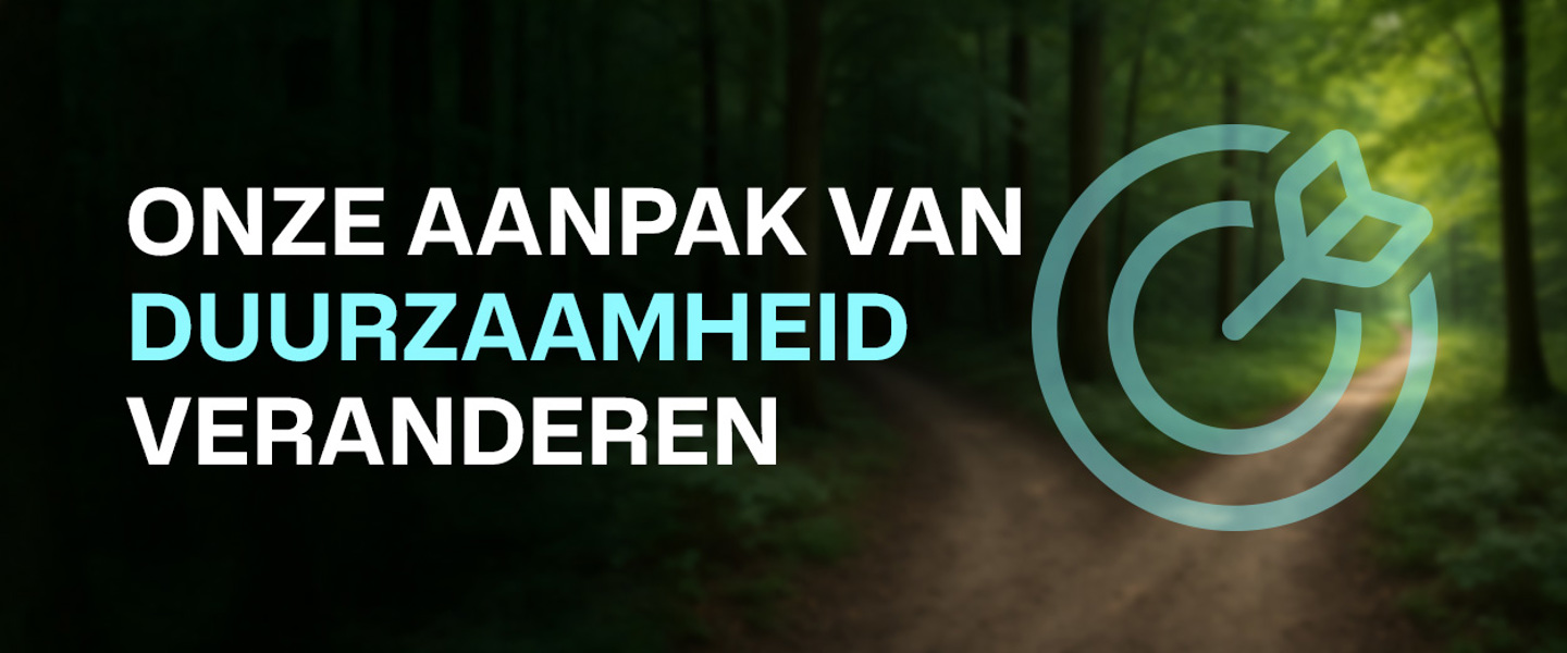 Onze aanpak van duurzaamheid veranderen