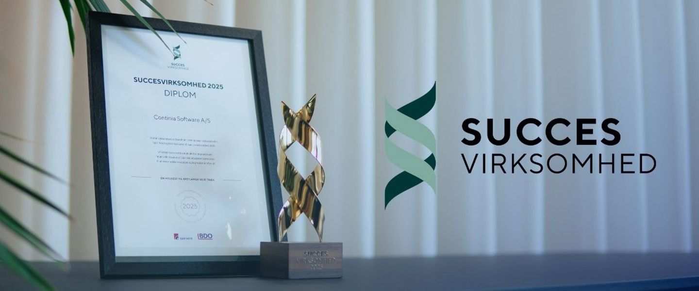 Continia Software recognized as a Succesvirksomhed 2025 