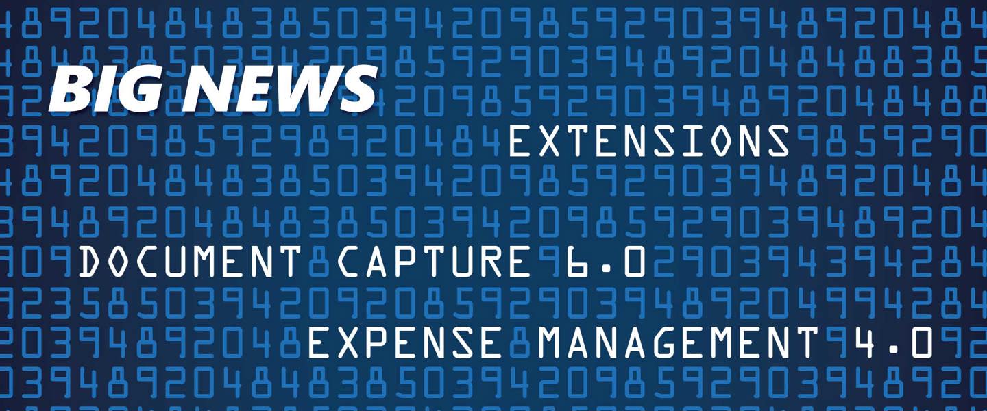 First extensions released